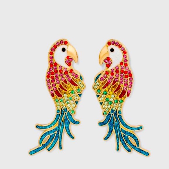 Parrot 🦜 earrings nickel free